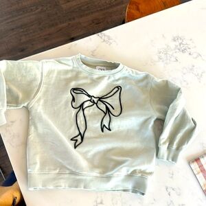 Girls Zara crewneck sweatshirt size 8-9